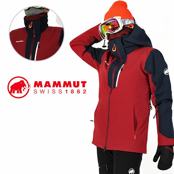 ■商品コメント &nbsp; MAMMUT マムート Stoney HS Thermo Jacket Women 1010-28180 Stoney HS Thermo Jacket Women は、ウェザープロテクションと断熱性を兼ね備えた一着です。このジャケットは2レイヤーDRYtech(TM) 素材( 耐水圧: 20,000mm) を使用。 そのため、通気性を確保しながら雪や雨をシャットアウトします。取り外し可能なスリーウェイ調節式フード、隠しフロントジッパーポケット、防滴サイドポケットが完全なウェザープロテクション性能を実現します。 合成Ajungilak(R) OTI(TM) 断熱性繊維が湿気をブロックし、雨や雪の降る寒い日も身体を暖かくドライに保ちます。 ・Breathability: 20.000 g/m2/24h ・耐水圧: 20000 mm ・重量: 947 g 特徴 ・耐風性と防水性に優れた2レイヤーMammut DryTechnology 素材 ・胴体部分に80 g/m2 のアユンギラックOTI Element、腕部分に60 g/m2 のアユンギラックOTIElement ・ヘルメットに対応できるフード　・ 1点調整システム付きのフード　・防滴フロント ジッパー ・防滴ジッパー付き胸ポケット1つ　・撥水性ジッパー付きサイドポケット2つ ・面ファスナー付きプレシェイプスリーブ ・リフトチケット用の手首ポケットはゴーグル拭き取り用のマイクロファイバークロス付き　・快適なハンドゲイター ・撥水性ジッパーによる脇下のベンチレーション ・伸縮性メッシュ素材のジッパー付き内ポケット1つ ・スキー ゴーグル用内ポケット1つ( マイクロファイバー拭き取り布付き) ・しっかりと固定できるデザインの取り外し可能なスノースカート、個人に合わせて調節可能なダブルボタン付 ・ジャケットをパンツに取り付けできるスノースカートのスナップボタン　・調節可能なヘム &nbsp; ■商品詳細 &nbsp; ■ブランド MAMMUT（マムート） ■商品名 Stoney HS Thermo Jacket Women ■品番 1010-28180 ■材質 ・Filling 1 - 面材料 (B2B): 100% Polyester ・Denier (main material): 70Dx70D ・Lining 1 - 面材料 (B2B): 57% Polyester, 43% Polyamide ・フィリング (B2B): ajungilak oti(TM) element ・Mammut DRYtechnology(TM) Pro ・AjungilakR OTITM Element ・Main Fabric 1 - 面材料 (B2B): 88% Polyamide, 12% Elasthan ・ライニング 1 (B2B): polyester-polyamide woven ・Main Fabric 1 (B2B): drytechnology pro 2-layer ・Membrane (B2B): 100% Polyurethane &nbsp; ■商品カラーにつきまして &nbsp; 可能な限り商品色に近い画像を選んでおりますが、閲覧環境等により画像の色目が若干異なる場合もございますので、その旨をご理解された上でご購入ください。 &nbsp; メーカー希望小売価格はメーカー商品タグに基づいて掲載しています