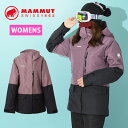 M(日本サイズL) 送料無料 MAMMUT マムート レディース スキー スノーボード ウェア フォールライン ハードシェル サーモ フーデッド ジャケット A...