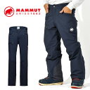 ラスト1点 Sサイズ 30%off 送料無料 MAMMUT マムート メンズ スキー スノーボード ウェア パンツ ボトムス Stoney HS Thermo ...