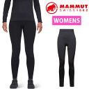 S(日本サイズM) 送料無料 MAMMUT マムート レディース Trift Long Tights Women トリフト ロング タイツ メリノウール アウト...