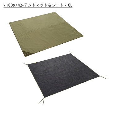 送料無料 ロゴス LOGOS テントマット&シート・XL インナーマット グランドシート セット アウトドアマット テントマット テントシート アウトドア キャンプ レジャー 71809742