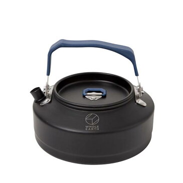 キャンプ用品 ケトル ホールアース WHOLE EARTH NOMAD KETTLE 0.8 BK アルミ製 やかん 湯沸かし 調理器具 アウトドア ソロ BBQ コーヒー we23dj67