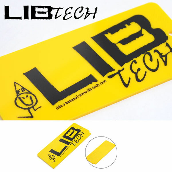 ■商品コメント &nbsp; LIBTECH（リブテック）BANANA WAX SCRAPER（バナナ・ワックス・スクレーパー） スノーボードのワクシングに必須のスクレーパー。 塗りたてのワックスをはがす際に必要なアイテムです。 &nbsp; ■商品詳細 &nbsp; ■ブランド リブテック(LIB-TECH) ■商品名 BANANA WAX SCRAPER ■品番 banana-wax-scraper ■サイズ H 約7cm×W 約14.5cm ※ 実物を計測していますが商品により多少の誤差がある場合がございますのでご了承ください。 &nbsp; ■商品カラーにつきまして &nbsp; 可能な限り商品色に近い画像を選んでおりますが、閲覧環境等により画像の色目が若干異なる場合もございますので、その旨をご理解された上でご購入ください。 &nbsp;