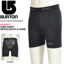 送料無料 ショート丈 ヒップ プロテクター バートン BURTON Women's Luna Short Protected By G-Form レディース 尻 ケツ パッド スノボ スノーボード スキー SNOWBOARD 151571 2019-2020冬新作 19-20 19/20 20%off