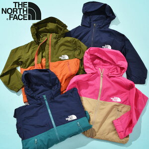 送料無料 ノースフェイス キッズ ナイロン ジャケット THE NORTH FACE COMPACT JACKET コンパクト ジャケット 子供 軽量 シェル マウンテン 2021秋冬新色 npj21810