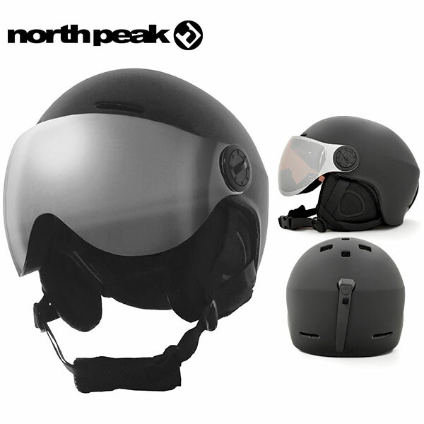 送料無料 north peak ノースピーク バイザー ヘルメット ヘッドプロテクター スノーボード スキー メンズ スノボ NP-2513 【あす楽対応】