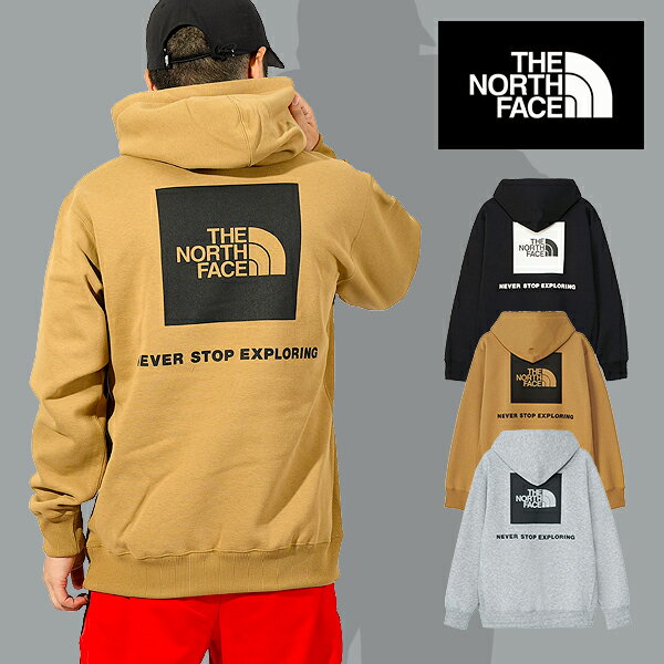 送料無料 ノースフェイス パーカー 裏起毛 スウェット メンズ レディース THE NORTH FACE Back Square Logo Hoodie バック スクエア ロゴ フーディー プルオーバー NT62348 2023秋冬新作