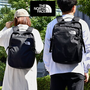 送料無料 ノースフェイス リュックサック レディース メンズ THE NORTH FACE Boulder Daypack ボルダーデイパック 24L ブラック 黒 バックパック NM72250