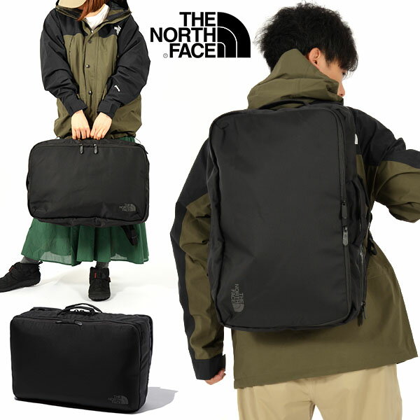 送料無料 ノースフェイス 2WAY ビジネス リュックサック メンズ レディース THE NORTH FACE Shuttle Duffel シャトルダッフル 41L ブラック 通勤 NM82217