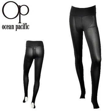 ラッシュトレンカ オーシャンパシフィック Ocean Pacific OP レディース 10分丈 ラッシュレギンス ラッシュガード 水着 UVカット 紫外線対策 サーフィン ボディボード プール 海 アウトドア 529481 30%off 【あす楽対応】