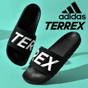 送料無料 アディダス サンダル adidas レディース TERREX ADILETTE テレックス アディレッタ ビッグロゴ アウトドア キャンプ スポーツ ジム EG5129