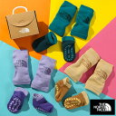 送料無料 ノースフェイス 2点セット ベビー ヌプシ レッグウォーマー&ソックス セット ギフトBOX THE NORTH FACE B Nuptse Leg ...