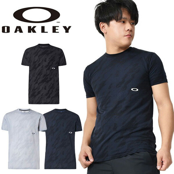 得割35 半袖 Tシャツ OAKLEY オークリー メンズ O-FIT SS TEE CAMO 3.0 カモ柄 カモフラ シャツ トレーニング スポーツ カジュアル ウェア FOA402399