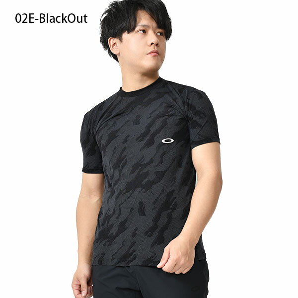 得割35 半袖 Tシャツ OAKLEY オークリー メンズ O-FIT SS TEE CAMO 3.0 カモ柄 カモフラ シャツ トレーニング スポーツ カジュアル ウェア FOA402399