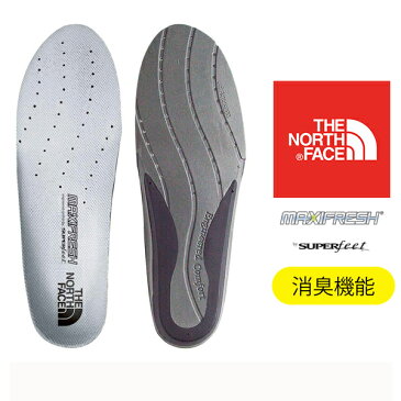 消臭機能 MAXIFRESH機能 インソール ザ・ノースフェイス THE NORTH FACE スーパーフィート エナジャイザー INSOLE−SF ENERGIZER メンズ レディース シューズ ブーツ スニーカー 中敷