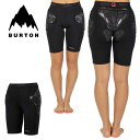 送料無料 ショート丈 ヒップ プロテクター バートン BURTON Women's Total Impact Short Protected By G-Form レディース 尻 ケツ パッド スノボ スノーボード スキー SNOWBOARD 102861 2022-2023冬新作 22-23 22/23 その1