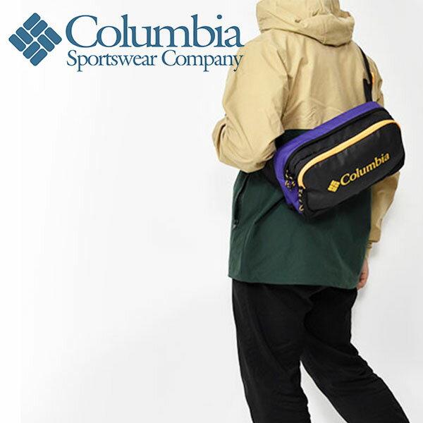 送料無料 ヒップバッグ コロンビア Columbia メンズ レディース THIRD BLUFF S HIP BAG ウエストポーチ ヒップバッグ ウエストバッグ アウトドア 登山 トレッキング フェス 旅行 011 Black Multi PU8460 2020秋冬新作 【あす楽対応】