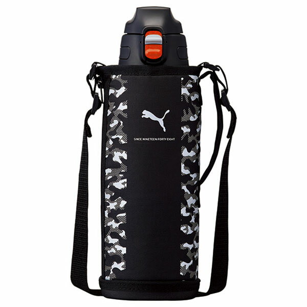 送料無料 プーマ 水筒 1.0リットル PUMA 保冷専用 ワンタッチ ステンレスボトル 1L カモ ダイレクトボトル 直飲み スポーツ 部活 クラブ アウトドア フェス ステンレス ステンレス水筒 魔法瓶