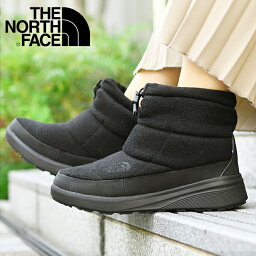 27%off 送料無料 ノースフェイス 撥水 軽量 ヌプシ ショート ブーツ レディース ナイロン ウール THE NORTH FACE Nuptse Bootie WP 7 Short ヌプシ ブーティー ウォータープルーフ 7 ショート スノトレ 靴 NFW52273