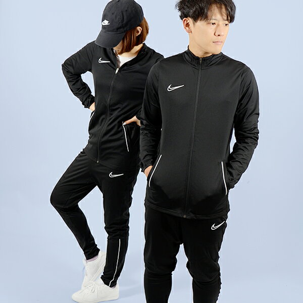 送料無料 ナイキ ジャー上下 セット メンズ レディース 薄手 NIKE アカデミー21 トラック スーツ スリムフィット K Dri-FIT サッカー ジップアップ ジャケット パンツ 上下組 長袖 スポーツウェア ブラック cw6132 2022秋新作