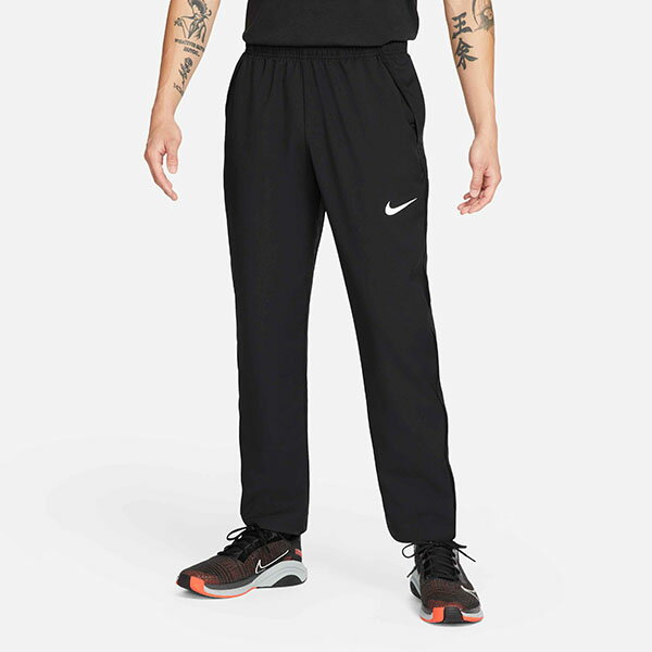 送料無料 ナイキ ナイロン パンツ メンズ レディース NIKE DRI-FIT ウーブン ロングパンツ ウィンド dm6627 010 ブラック 黒