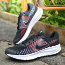 送料無料 ナイキ ランニングシューズ メンズ レディース NIKE ラン デファイ スニーカー RUN DEFY ブラック レッド hm9594 2025夏新作