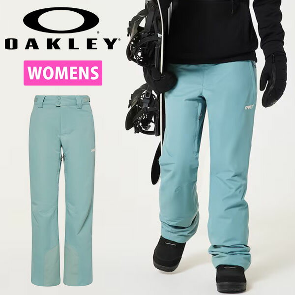送料無料 スノーボードウェア レディース パンツ オークリー OAKLEY 立体裁断 中綿 ボトムス スノーボード スキー スノボ スノー ウエア FOA500128-27U 2025-2026冬新作