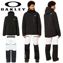 35%off 送料無料 スノーボードウェア メンズ セットアップ オークリー OAKLEY ジャケット パンツ 上下セット 上下組 スノーボード スキー スノボ...