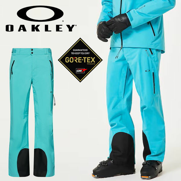送料無料 スノーボードウェア メンズ パンツ オークリー OAKLEY GORE-TEX ゴアテックス 撥水 ボトムス スノーボード スキー スノボ スノー ウエア FOA406107-6HM 2025-2026冬新作