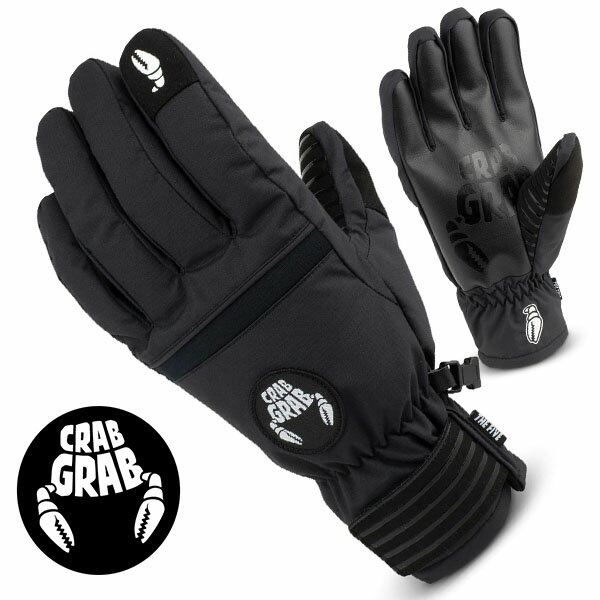 送料無料 手袋 クラブグラブ CRAB GRAB THE FIVE GLOVE メンズ ザ ファイブ スノーグローブ グローブ スノボ スノーボード スキー ウインタースポーツ 2023-2024冬新作 20%offの商品画像