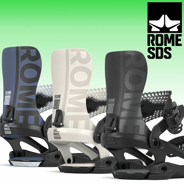 送料無料 バインディング ROME SDS ローム 390 BOSS FW メンズ スノーボード スノボ フルラップ BINDING バイン ビンディング パーク 国内正規代理店品 2025-2026冬新作 25-26 25/26 10%off
