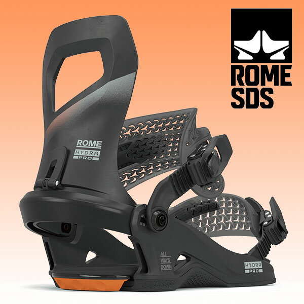 送料無料 バインディング ROME SDS ローム HYDRA HW PRO スノーボード スノボ レディース BINDING ビンディング バイン ジブ グラトリ カーボ ン 国内正規代理店品 2025-2026冬新作 25-26 25/26 10%off