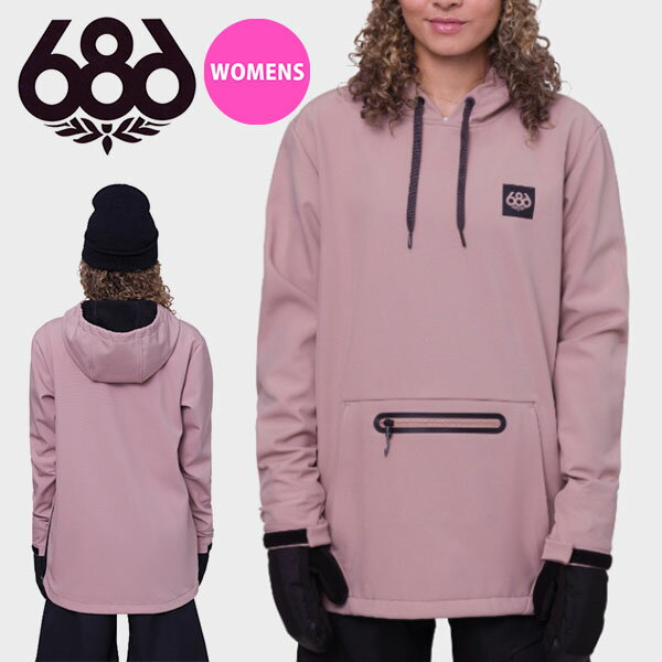 ̵ Ρܡɥ 686 SIX EIGHT SIX åȥå ԥ󥯷 WATERPROOF HOODY ǥ 㥱å Υ Ρܡ Ρ M3WNCS303 2023-2024߿ 25%off