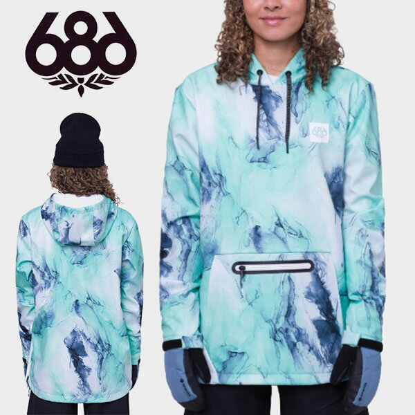 ̵ Ρܡɥ 686 SIX EIGHT SIX åȥå ֥롼 WATERPROOF HOODY ǥ 㥱å Υ Ρܡ Ρ M3WNCS303 2023-2024߿ 25%off