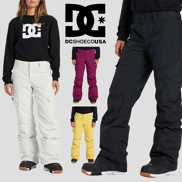 ■商品コメント &nbsp; DC SHOE(ディーシー) NONCHALANT PANT DC WOMENの定番パンツモデル。 軽めの中綿が十分な保温力をキープし、機能面も充実している人気のレギュラーフィットパンツです。 防水・透湿性：WEATHER DEFENSE 10 [10,000mm/5,000g] 表地：100% リサイクルポリエステル C0 DWR加工 裏地：リサイクル素材混紡ポリエステルタフタ インサレーション：PROFILL [40g] ・主要箇所に防水シームテープ加工 ・メッシュ付きベンチレーション ・ジャケット・パンツ連結用ループ ・ウエスト調節機能 ・雪の侵入を防ぐDWR加工ブーツゲイター ・裾幅調節機能 ・裾丈調節機能 ・ハンドポケット ・カーゴポケット ・バックポケット 【S】ウェスト：67.0〜71.0cm ヒップ：89.0〜93.0cm 股下：79.0cm 【M】ウェスト：71.0〜75.0cm ヒップ：93.0〜96.5cm 股下：80.0cm 【L】ウェスト：75.0〜80.0cm ヒップ：96.5〜101.5cm 股下：81.0cm &nbsp; ■商品詳細 &nbsp; ■ブランド DC SHOE(ディーシー) ■商品名 NONCHALANT PANT ■品番 adjtp03023 ■素材 ポリエステル ■サイズ 【S】ウェスト：67.0〜71.0cm ヒップ：89.0〜93.0cm 股下：79.0cm 【M】ウェスト：71.0〜75.0cm ヒップ：93.0〜96.5cm 股下：80.0cm 【L】ウェスト：75.0〜80.0cm ヒップ：96.5〜101.5cm 股下：81.0cm &nbsp; ■商品カラーにつきまして &nbsp; 可能な限り商品色に近い画像を選んでおりますが、閲覧環 境等により画像の色目が若干異なる場合もございますので、その旨をご理解 さ れた上でご購入ください。 &nbsp; メーカー希望小売価格はメーカー商品タグに基づいて掲載しています