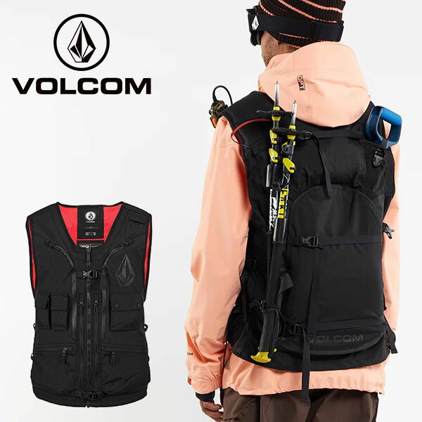 送料無料 スノーボードウェア VOLCOM ボルコム IGUCHI SLACK VEST メンズ ベスト イグチベスト バックカントリー スノボ スノーボード スノーボードウエア SNOWBOARD WEAR 2023-2024冬新作 27%off