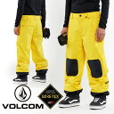 現品限り 45%off 送料無料 スノーボードウェア VOLCOM ボルコム LONGO GORE-TEX PANT メンズ パンツ ゴアテックス スノボ スノ...