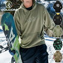 送料無料 プルオーバー VOLCOM ボルコム メンズ D.I. FLEECE パーカー フーディ 長袖 撥水 アウトドア スノーボード スノボ スキー 国内正規代理店品 2023-2024冬新作 21%off