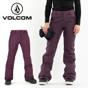 ̵ Ρܡɥ VOLCOM ܥ륳 ѡץ SPECIES STRETCH PANT ǥ ѥ ܥȥॹ Υ Ρܡ Ρ SNOWBOARD WEAR 2023-2024߿ 25%off