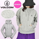 現品限り 40%off 送料無料 パーカー VOLCOM ボルコム レディース V.CO AIR LAYER THERMAL HOODIE ロゴ フーディ プル...