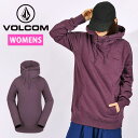 現品限り 40%off 送料無料 パーカー VOLCOM ボルコム レディース パープル系 TOWER P/O FLEECE プルオーバー フーディ 長袖 スウ...