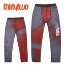 送料無料 インナー パンツ ThirtyTwo 32 サーティーツー メンズ 32 RIDELITE PANT ファーストレイヤー グラデ グラデーション メン...