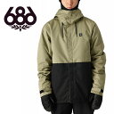 30%off ラス1 Mサイズ のみ 送料無料 スノーボードウェア 686 SIX EIGHT SIX シックスエイトシックス FOUNDATION JACKE...