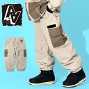ラスト1点 XLサイズ 送料無料 スノーボードウェア AA HARDWEAR ダブルエー ハードウェア UTILITY BAGGY PANTS メンズ パンツ RELAXED FIT スノボ スノーボード スノーウェア ボトムス 72124331 20%off(4)