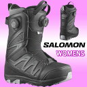 送料無料 SALOMON サロモン スノーボード ブーツ IVY BOA SJ BOA ボア ブラック 黒 レディース スノボ ダブルボア ブーツ STR8JK...