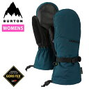 ラスト1点 送料無料 スノーグローブ BURTON バートン レディース Womens GORE-TEX Deluxe Mittens ゴアテックス ミトン 手...