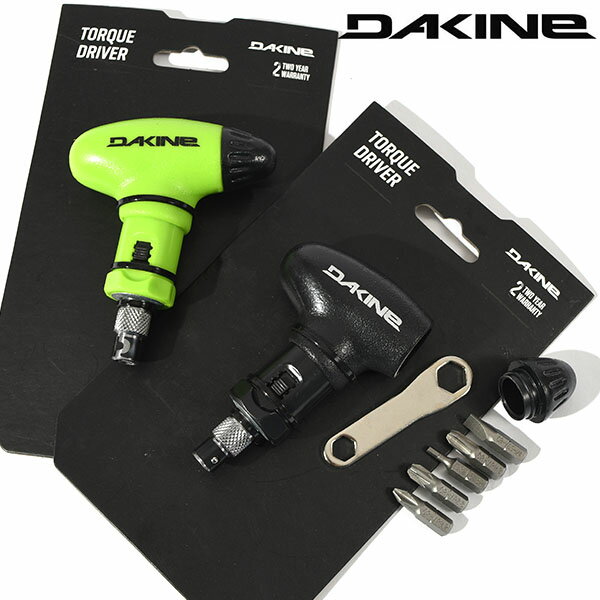 ゆうパケット対応可能！ 携帯用ドライバー ダカイン DAKINE TORQUE DRIVER ラチェット ドライバー バイ..
