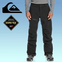 ラスト1着 Lサイズ 30%off 送料無料 スノーウェア QUIKSILVER クイックシルバー メンズ FOREVER STRETCH GORE-TEX PANTS パンツ ボトムス ゴアテックス スノボ スノーボード スノー パンツ ウェア EQYTP03228
