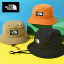 ネコポス発送!送料無料 ノースフェイス 子供 ハット キッズ 撥水 THE NORTH FACE Kids Camp Side Hat キッズ キャンプ サイド ハット バケットハット 帽子 子供 紫外線 日差し防止 NNJ02524 2025春夏新作