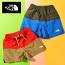 ネコポス発送! 送料無料 ノースフェイス 水陸両用 耐塩素 ショートパンツ キッズ 子供 THE NORTH FACE T Water Short ウォーター ...